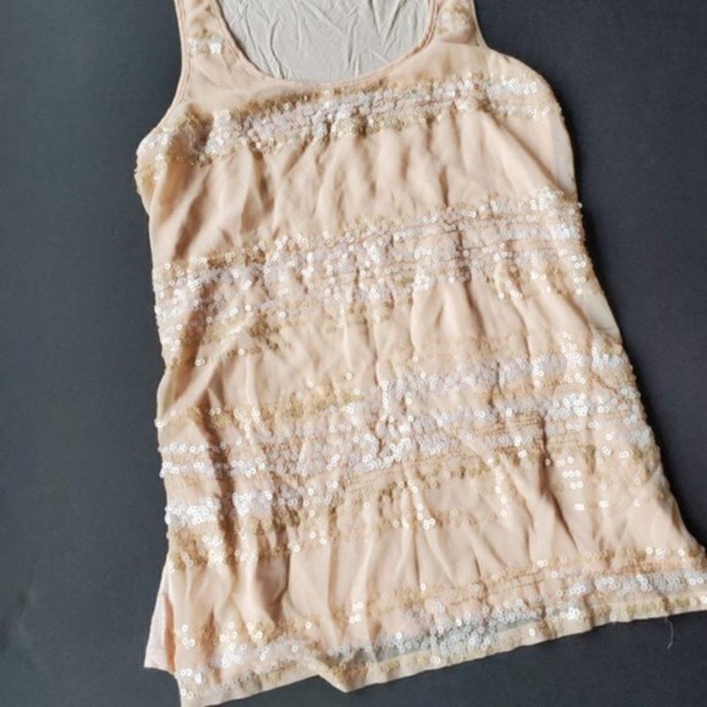 💍Express Sequined Tank TOP blouse - Picture 4 of 8